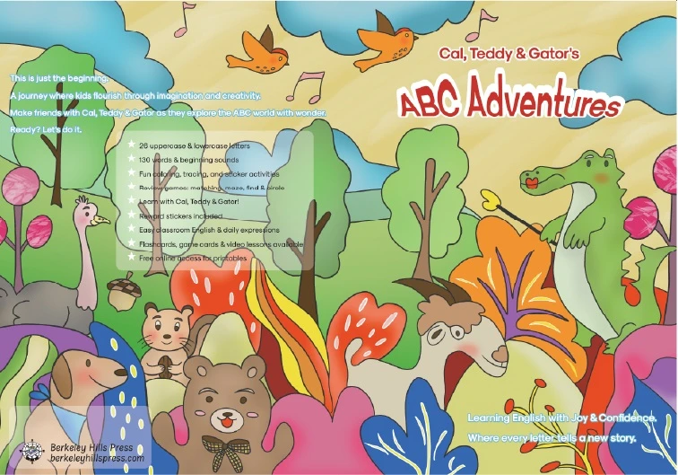 Book cover - Cal, Teddy, Gator